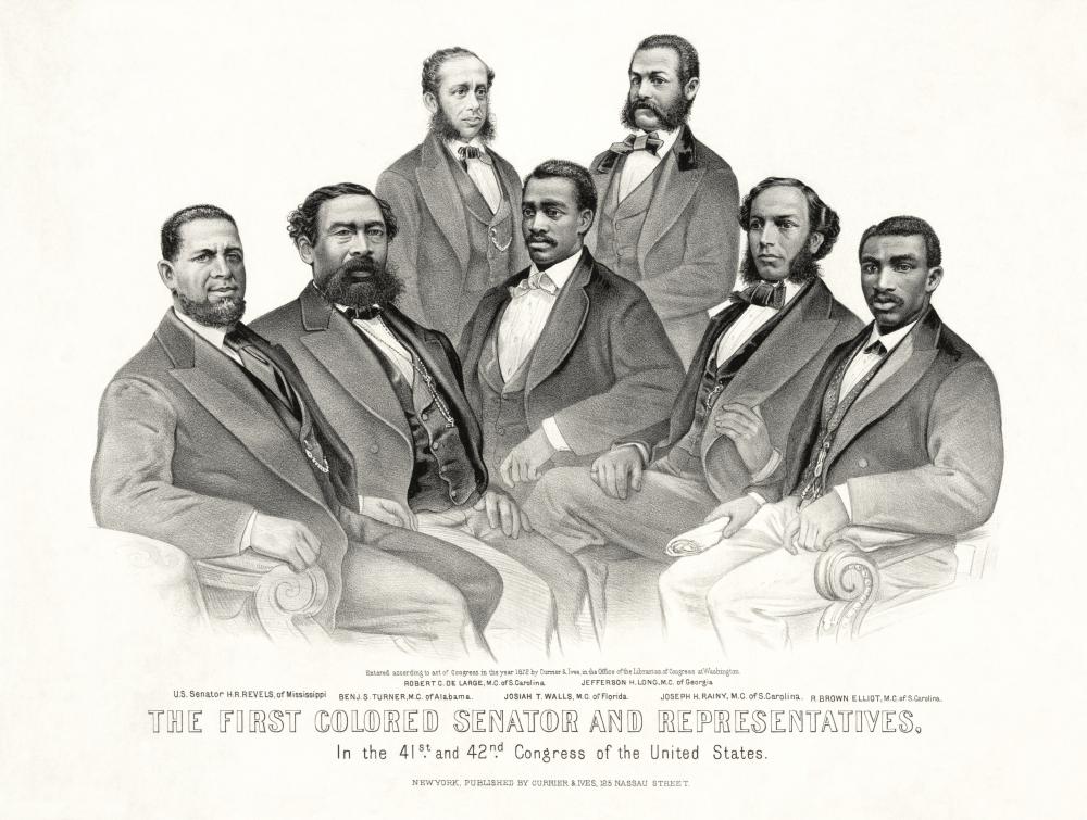 First Black Senator and Representatives to the US Congress