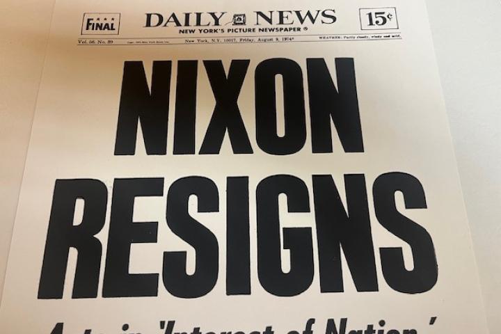 Nixon Resigns