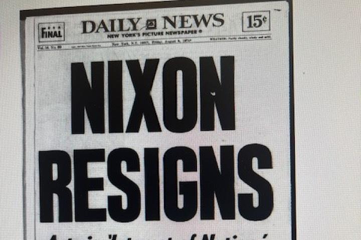 Nixon Resigns