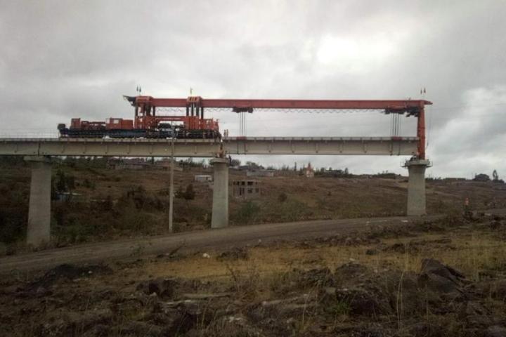 Unfinished Bridge in Kenya