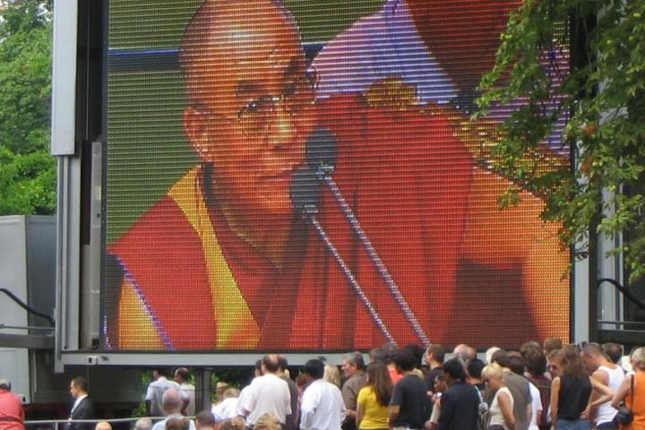 XIV Dalai Lama in Wiesbaden