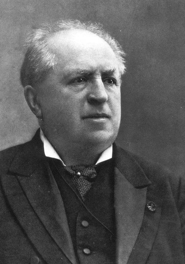 Abraham Kuyper, a religious and political leader, who developed the idea of pillarization.