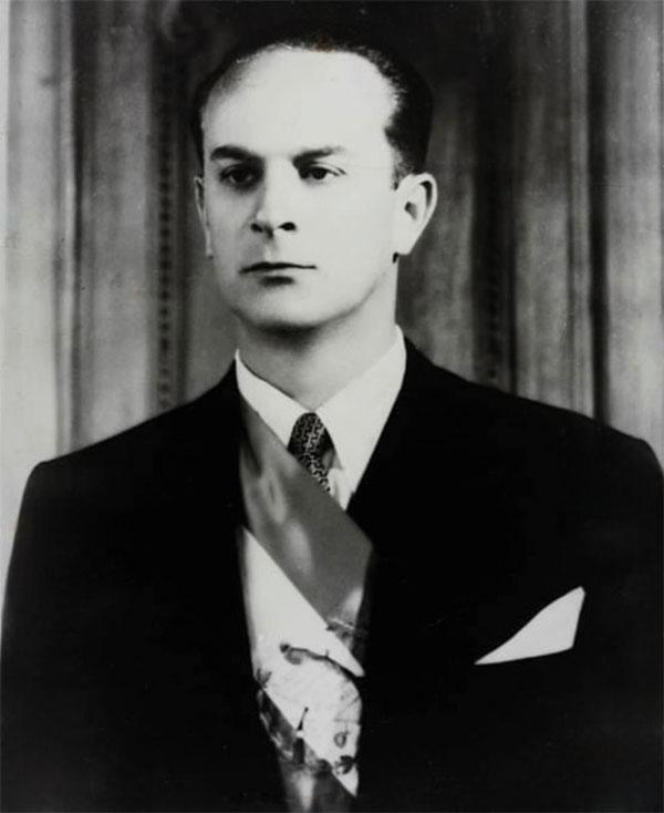 Potrait of President Jacobo Árbenz
