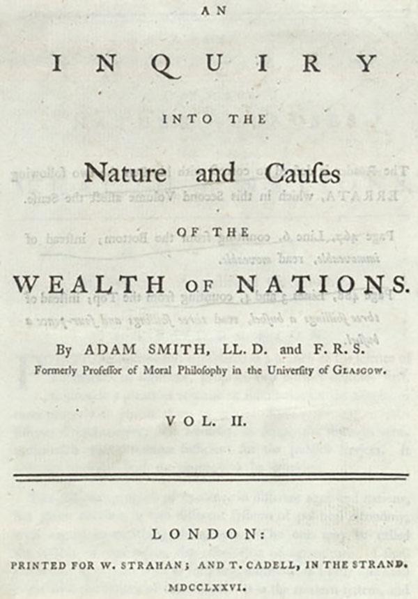 Cover of The Wealth of Nations